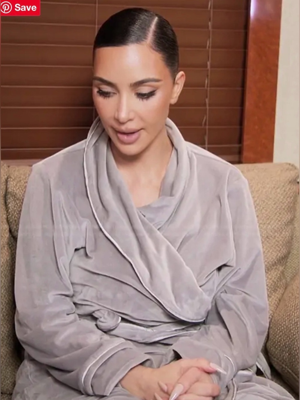 SKIMS Velour Wrap Robe Sienna Brown Size XL- NWOT - Picture 10 of 12